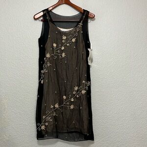 Vintage Chaudry Embellished Beaded Dress